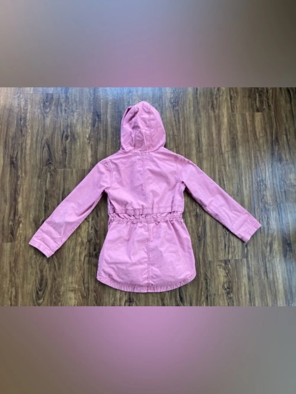 Old Navy Girls' Hooded Anorak Jacket - Pink